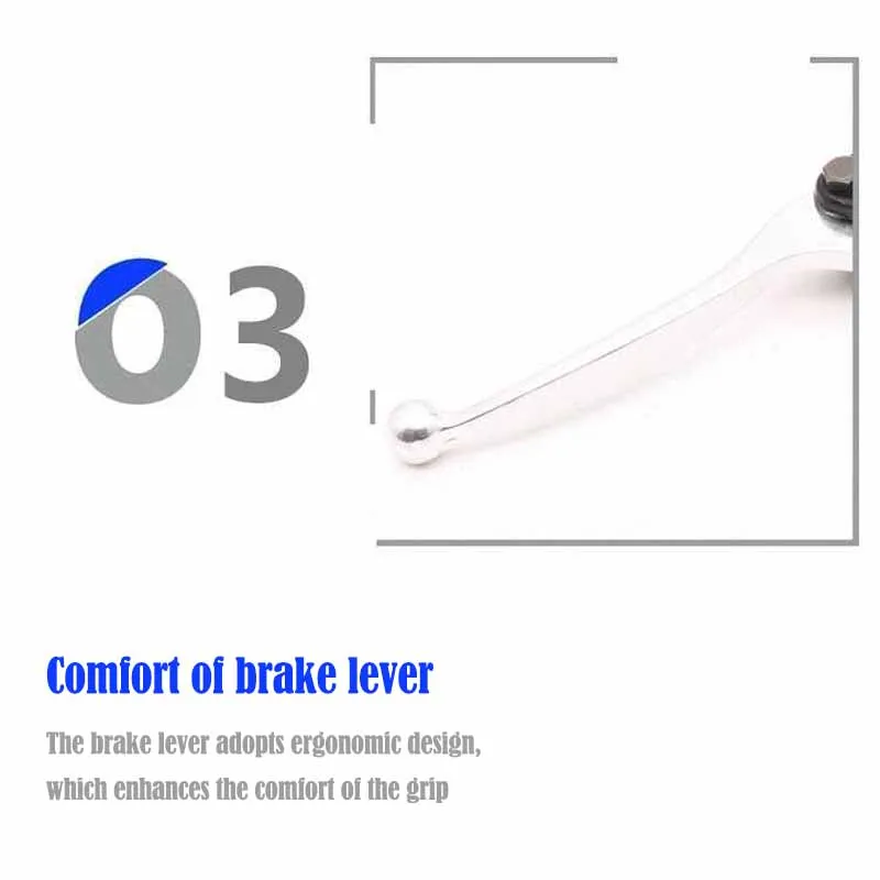 22MM Motorcycle Brake Pump Front Master Cylinder Hydraulic Brake Lever 8MM/10MM Aluminum for Dirt Pit Bike ATV Quad Go Kart thumbnail 4