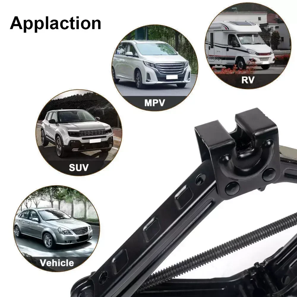 2.5T 1.5T car jacks 2 in 1 Manual Lift Jack Car Repair Tool Lifting Tool with Labor-saving Ratchet Wrench Foldable Jack for Car thumbnail 6