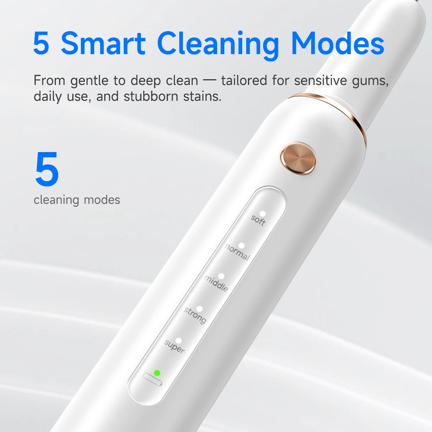 CURVY MOON T4 Pet Ultrasonic Electric Plaque Calculus Remover Teeth Whitening for Dog Cat Teeth Care Oral Care Appliances thumbnail 2