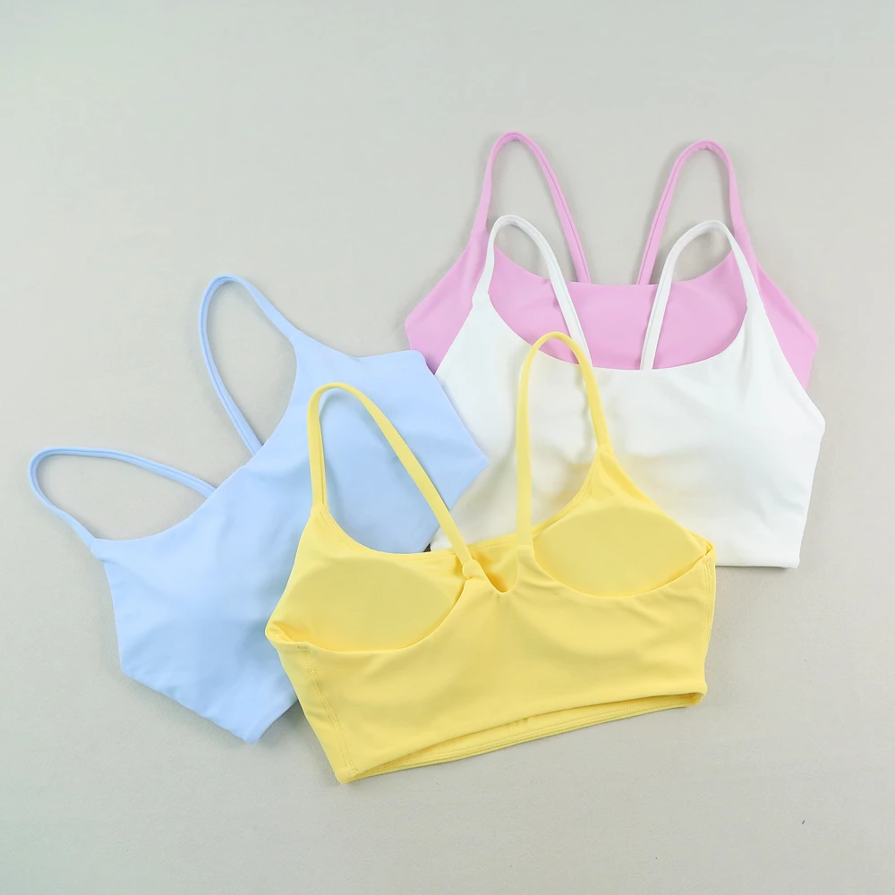 Women's New Style Close-Fitting Yoga Bra Breathable Comfortable Short Sports Fitness Bra thumbnail 3
