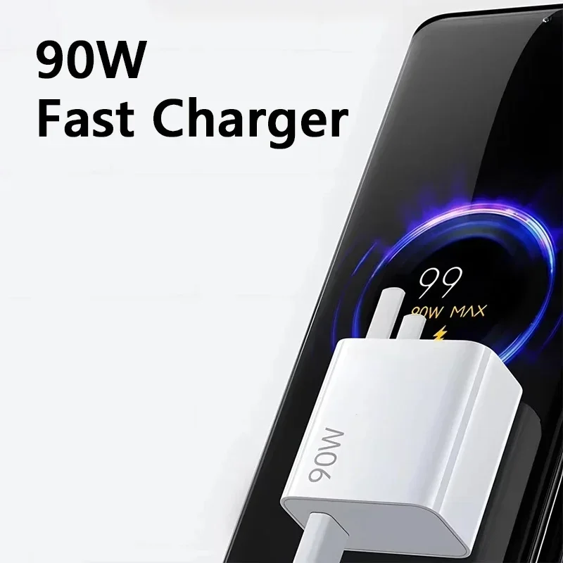90W Charger Turbo Charge Cargador Adapter for Xiaomi 15 Ultra 15 14 Poco X7 Pro F7 Pro F7 F6 for Redmi Note 14 Pro+ Pad thumbnail 3