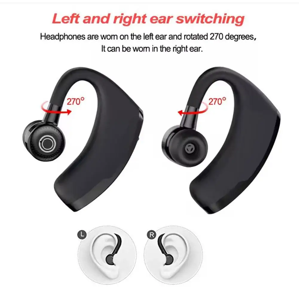Ear-hook Bluetooth Headphones Bluetooth 5.4 Ergonomic  Bluetooth Earphone Wireless Stereo HD Headphone For IPhone  thumbnail 2