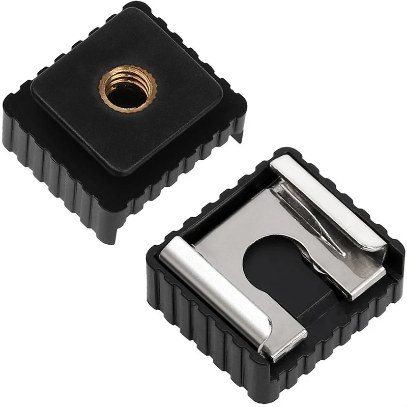 NEW SALE Hot Shoe Adapter Mount to 1/4 Screw Thread For Flash Tripod Studio Accessories thumbnail 3