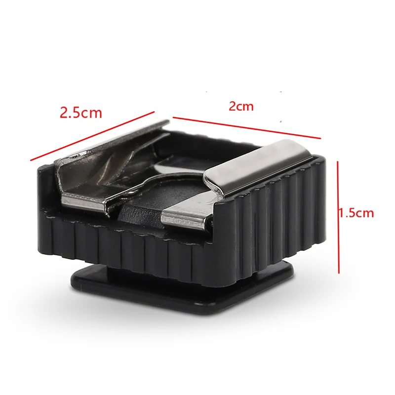 NEW SALE Hot Shoe Adapter Mount to 1/4 Screw Thread For Flash Tripod Studio Accessories thumbnail 2