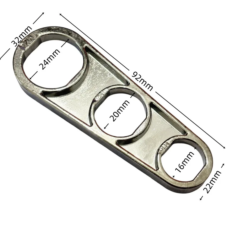 2 In 1 Faucet Aerator Wrench Water Flows Adjusting Faucet Bubbler Wrench Plumber Home Bathrooms Faucets Maintaining Tools thumbnail 3
