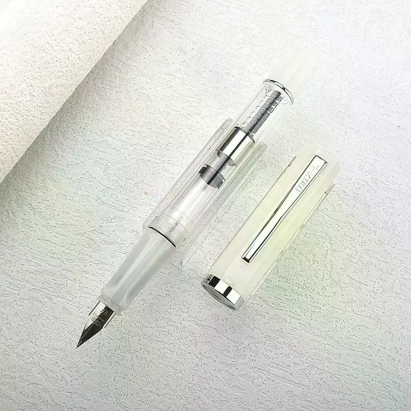 58D Fountain Pen 6 Colors F EF Nib Ink Pen Writing Calligraphy Pen School Office Supplies Stationery PK MAJOHN HONGDIAN thumbnail 3