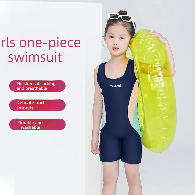 Kids Swimsuit One Piece Swimwear for Boys Girls Children Sport Swimming Suit New Design thumbnail 3