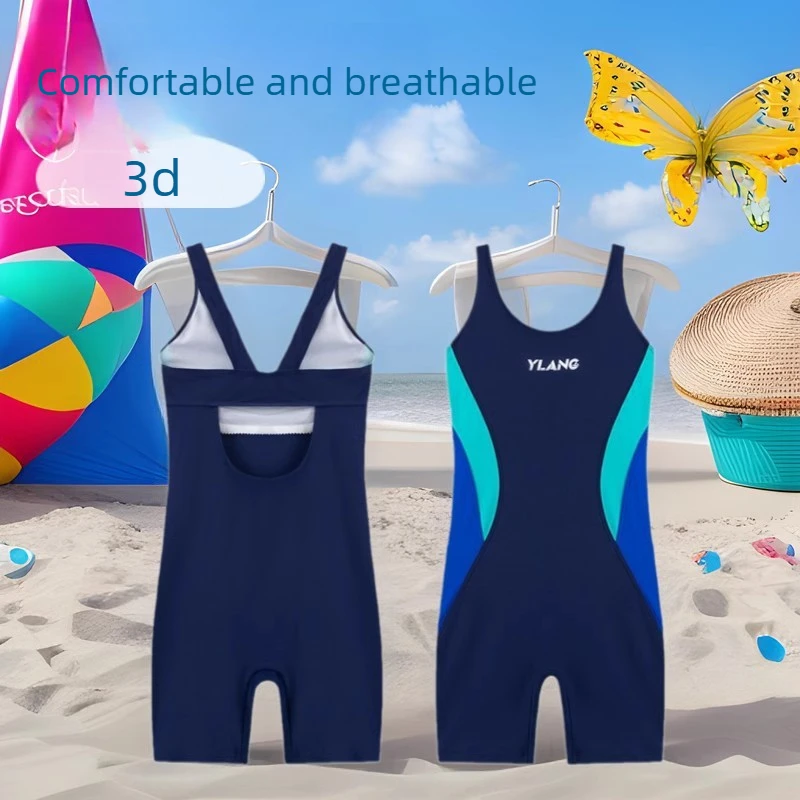 Kids Swimsuit One Piece Swimwear for Boys Girls Children Sport Swimming Suit New Design thumbnail 5