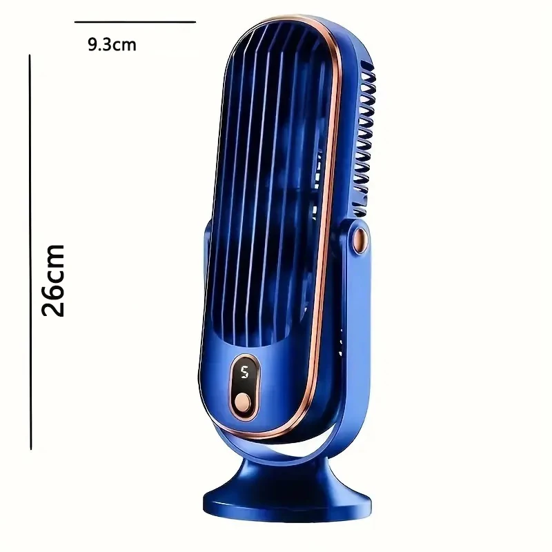 1 Portable Air Conditioning Fan, Large Battery Dual Motor Household Small Air Cooler, 5-speed 720 ° Surround Air Cooling Fan thumbnail 6