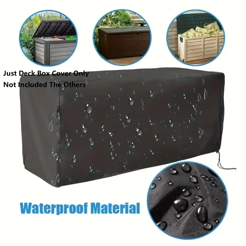 Outdoor Deck Box Cover, Furniture Storage Cover, Garden Storage Box Cover, The Cover thumbnail 4