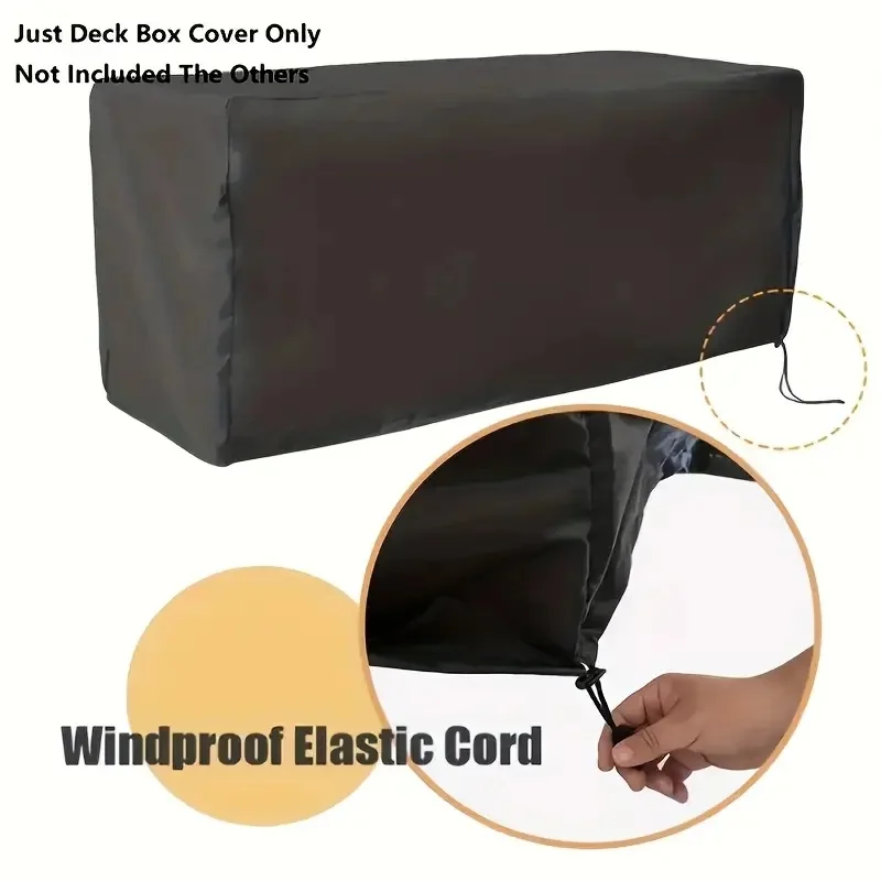 Outdoor Deck Box Cover, Furniture Storage Cover, Garden Storage Box Cover, The Cover thumbnail 2