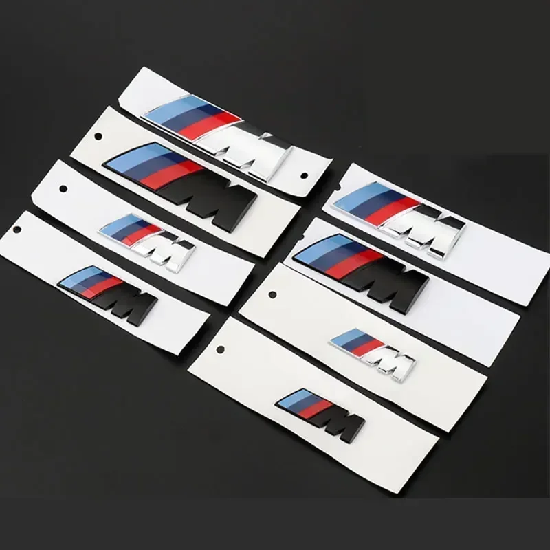 NEW Car Fender Side Emblem Rear Trunk Badge M Logo Sticker For BMW M M3 M5 M6 X3 E46 E90 F30 G20 E36 E34 G30 Accessories thumbnail 3