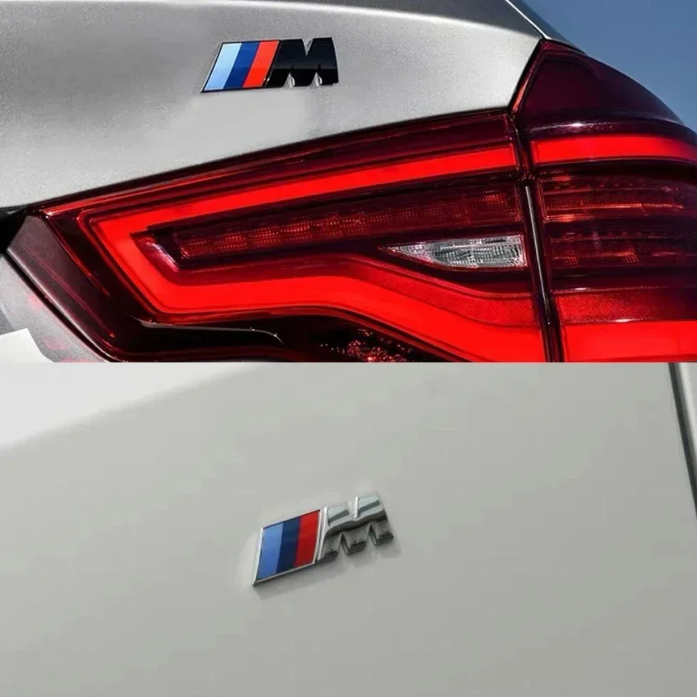 NEW Car Fender Side Emblem Rear Trunk Badge M Logo Sticker For BMW M M3 M5 M6 X3 E46 E90 F30 G20 E36 E34 G30 Accessories thumbnail 4