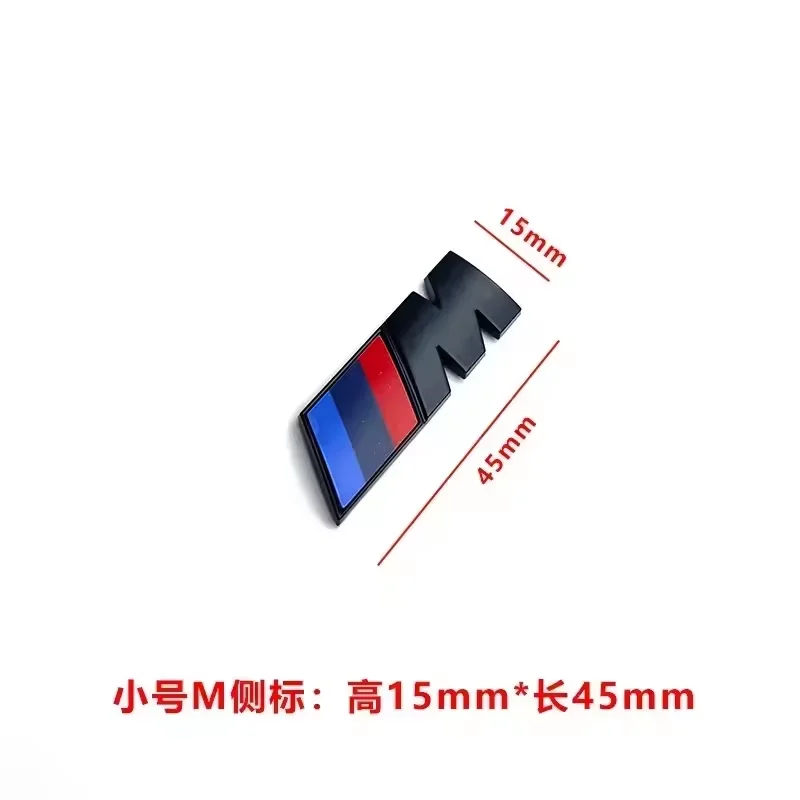 NEW Car Fender Side Emblem Rear Trunk Badge M Logo Sticker For BMW M M3 M5 M6 X3 E46 E90 F30 G20 E36 E34 G30 Accessories thumbnail 6