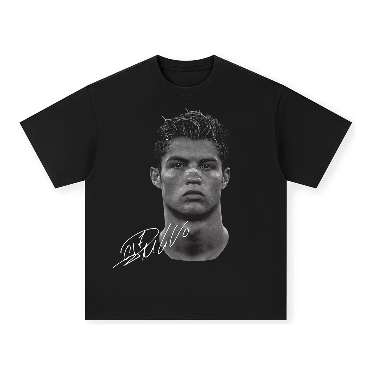 Neymar American Football Star Print Short-sleeved T-shirt Women Clothing Athleisure Print Fashion Tee Aesthetic Clothes thumbnail 5