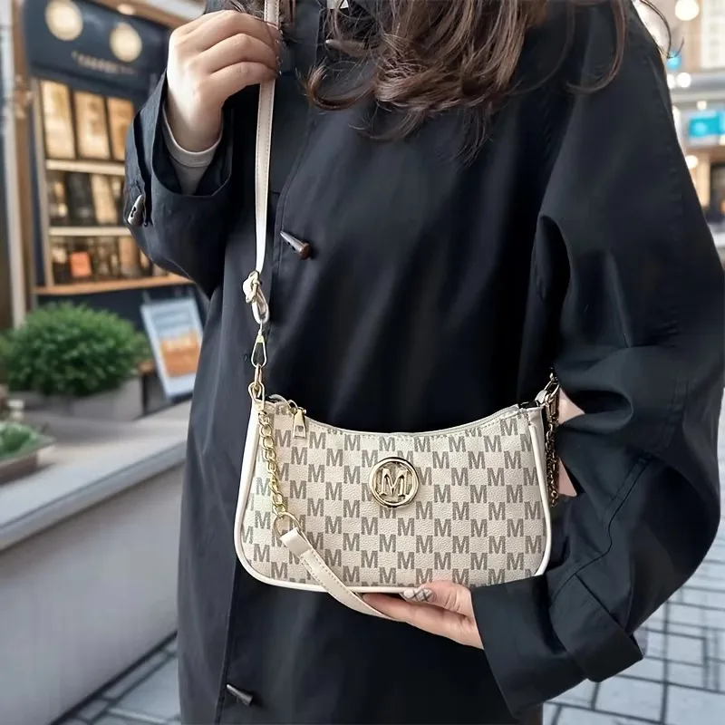 2026 Vintage Style Handbag Crossbody Bag, Adjustable Strap Women Messenger Shoulder Bag, Sophisticated Accessory Tote Bag Purse thumbnail 3