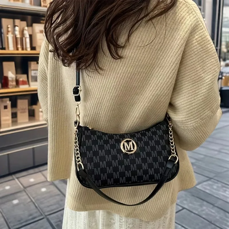 2026 Vintage Style Handbag Crossbody Bag, Adjustable Strap Women Messenger Shoulder Bag, Sophisticated Accessory Tote Bag Purse thumbnail 5
