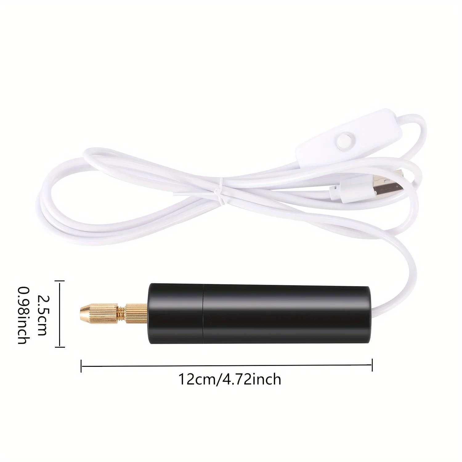 Mini Electric Drill USB Rechargeable for Resin Jewelry Wood Craft Engraving Pen Tool DIY Handheld Rotary Kit thumbnail 6