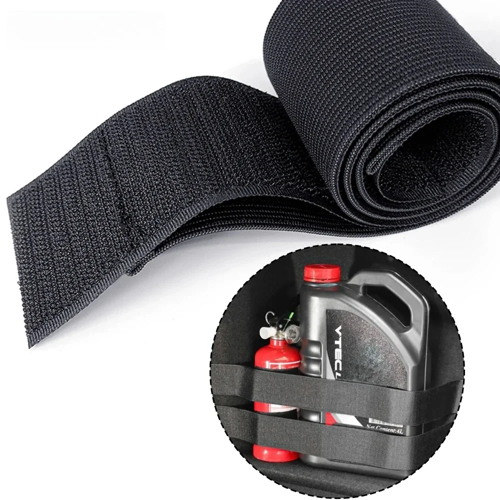 Car Trunk Organizer Black Magic Tapes Car Accessries Fixing Belt Storage Bag Tapes Fixed Auto Interior Storage and Organization thumbnail 4