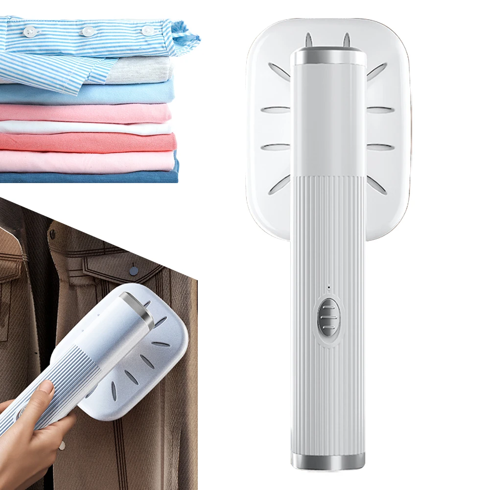 Portable Ironing Machine 360° Ironing Handheld Iron Steamer USB Powered Household Steam Iron for Fabric Clothes Ironing thumbnail 2