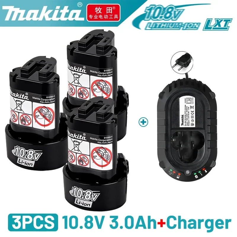 Original Makita 10.8v Battery 3Ah,makita Rechargeable replacement BL1013 BL1020 BL1030 battery,TD090D LCT203W Power Tool battery thumbnail 2