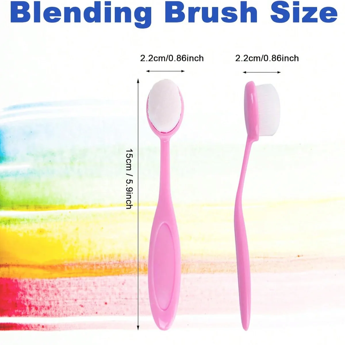 Colored Mini Ink Blending Brushes Blenders,Small Ink Blending Tool Card Making,Craft Broad Application Assortment Paper Crafts thumbnail 3