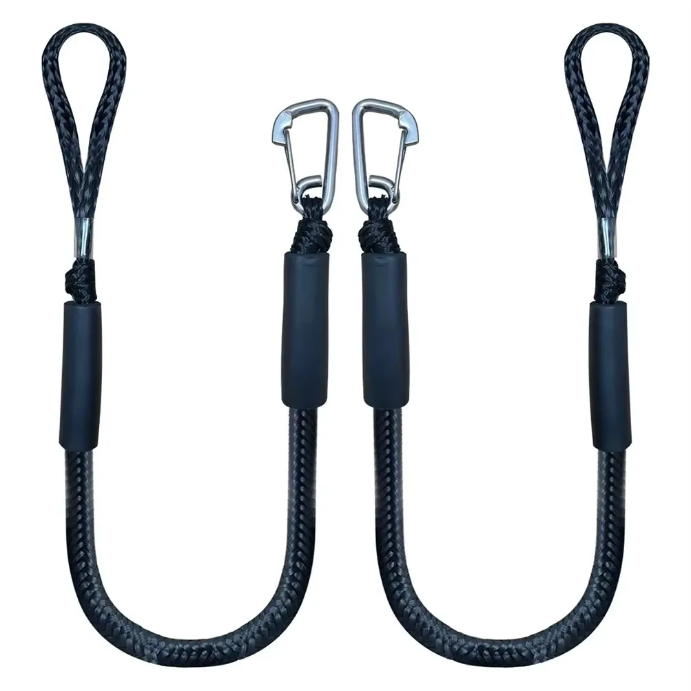 Boat Bungee Dock Lines Cords Docking Rope for Kayak Watercraft SeaDoo Jet Ski Pontoon Canoe Power Boat Mooring Rope Accessories thumbnail 2