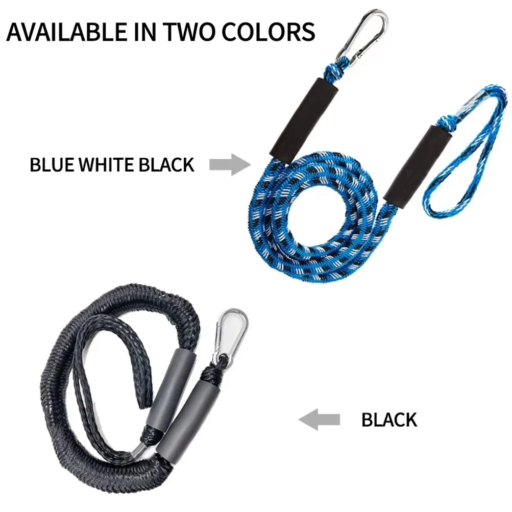 Boat Bungee Dock Lines Cords Docking Rope for Kayak Watercraft SeaDoo Jet Ski Pontoon Canoe Power Boat Mooring Rope Accessories thumbnail 6
