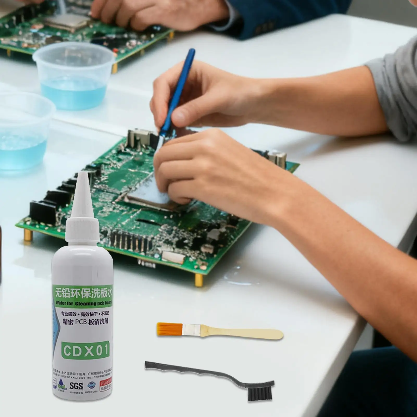 100ml /250ML PCB Motherboard Cleaner Liquid Multifunctional Effective Electronics Cleaning Agent Contact Cleaner Fast Drying ﻿ thumbnail 2