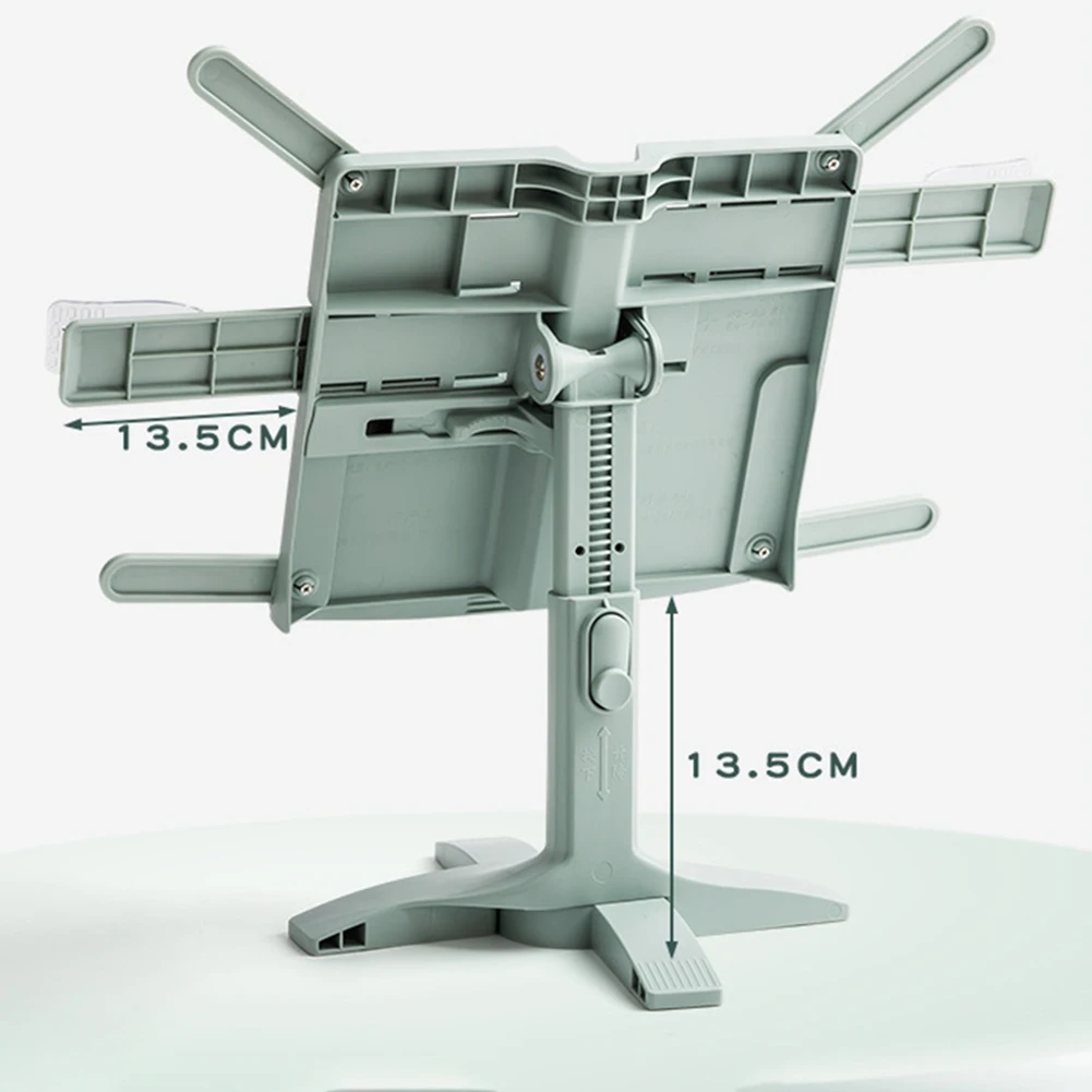 2026 HOT Adjustable Book Stand for Reading Multifunctional Lifting Landing Reading Bookshelf Stand Foldable Desktop Books Holder thumbnail 5