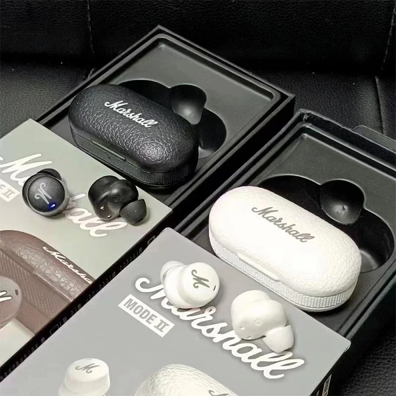Marshall MOTIF II ANC True Wireless Earbuds Bluetooth Active Noise Cancelling Headphones Hi-Fi Deep Bass In-ear Earphones Mic thumbnail 5