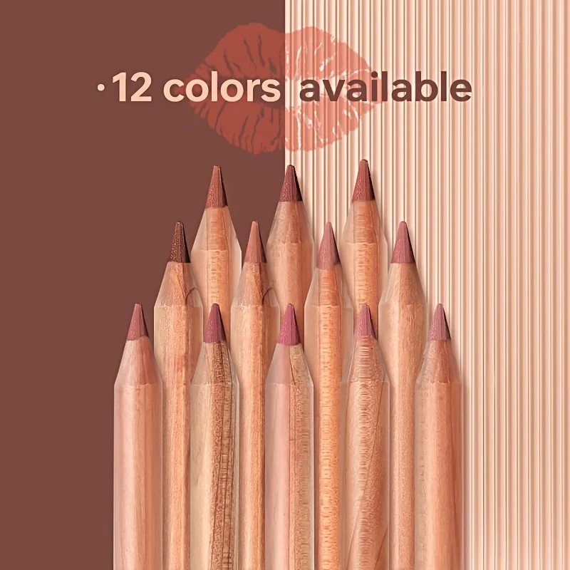 Nude Matte Lip Liner, Waterproof Long Lasting High Pigment Lip Pencil, Smooth Precise Lip Makeup Gift for Women thumbnail 5