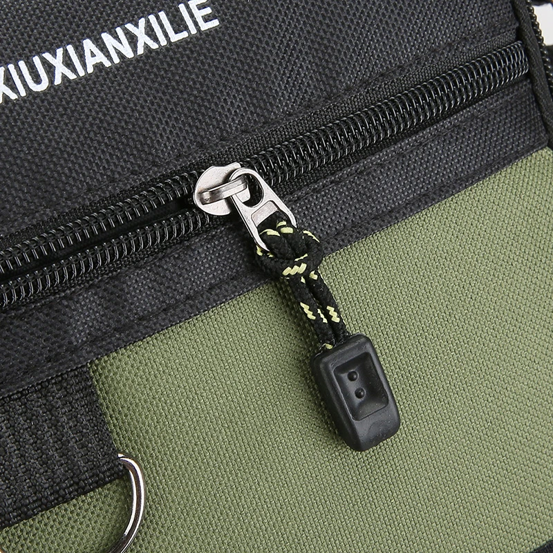 Men's Crossbody Bag Large Capacity MultiPocket Waterproof Oxford Casual Business Shoulder Sling Messenger for TravelDailyCommute thumbnail 4