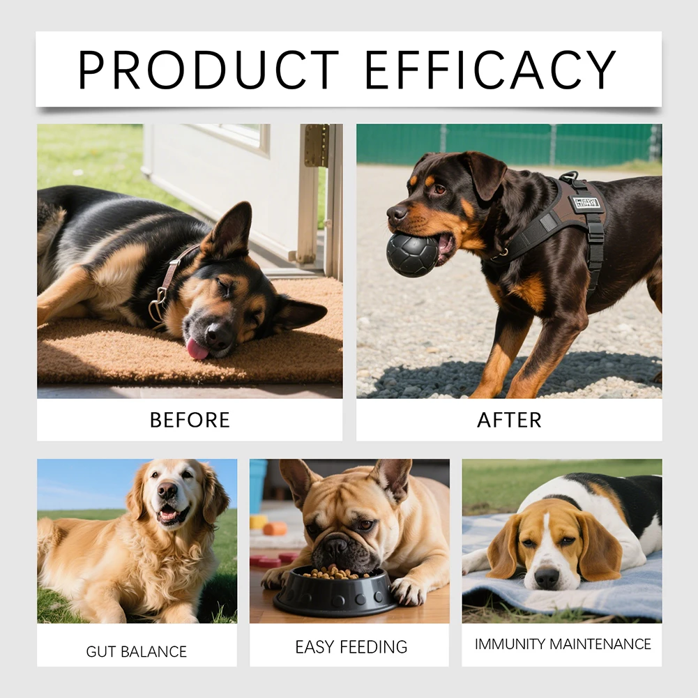 200g Dog Allergy Relief Immune Chews,Itch Relief Skin Coat Supplement Stop Pawlicking,For Picky Eaters & Easy Dosage thumbnail 6