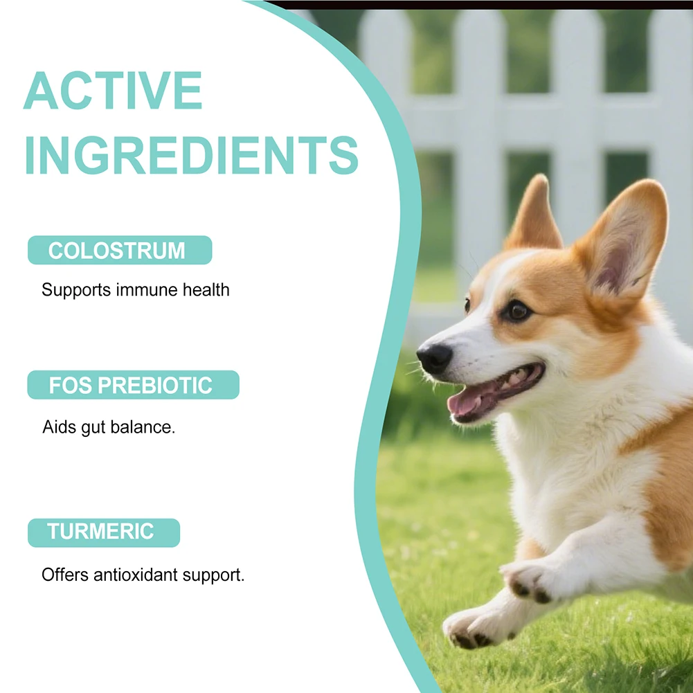 200g Dog Allergy Relief Immune Chews,Itch Relief Skin Coat Supplement Stop Pawlicking,For Picky Eaters & Easy Dosage thumbnail 3