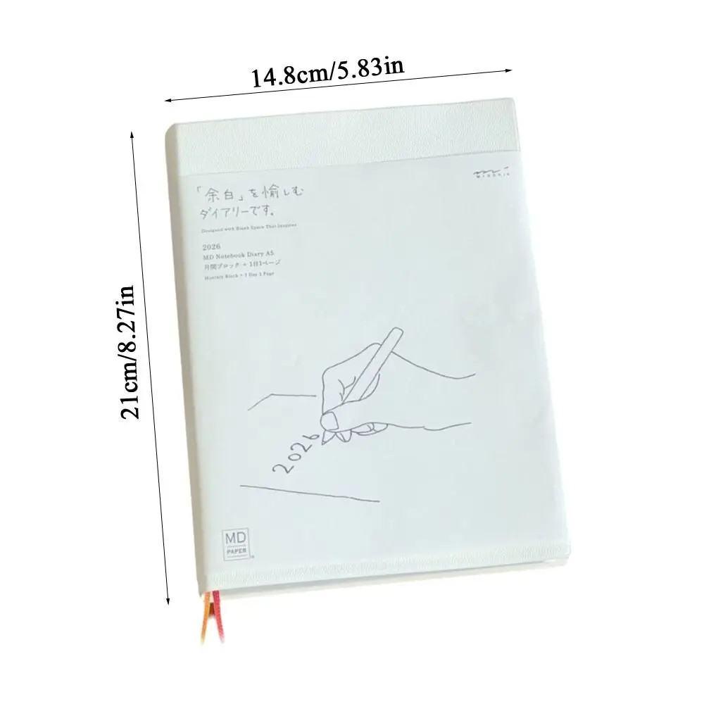 Portable A6 2026 Planner with Calendar To Do List Agenda Book Student Notebook School Office thumbnail 6