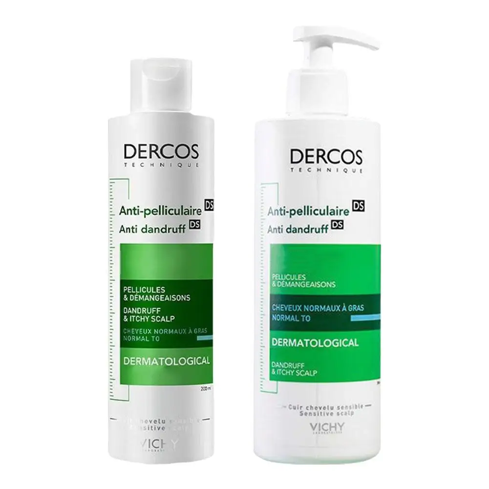Vichy DERCOS Anti-dandruff Anti-itch Shampoo Refreshing Nourishing Fluffy Shampoo Soothing Scalp Damaged Hair Care Shampoo thumbnail 2