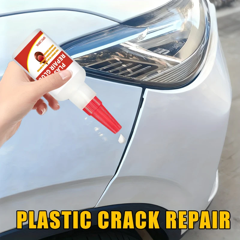 Car Bumper Repair Glue - Special Adhesive for Plastics, Repairs Plastic Parts, Rearview Mirror Base, Repairs Damage and Cracks, Car Body Plastic Adhesive, Strong Special Glue for Universal Welding thumbnail 4