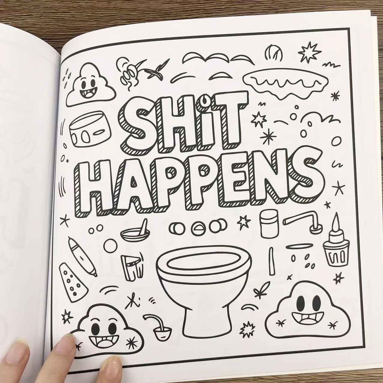 Adult Swear Word Coloring Book: Hilarious Profanity Designs for Stress Relief & Creative Expression Daily at Home thumbnail 4