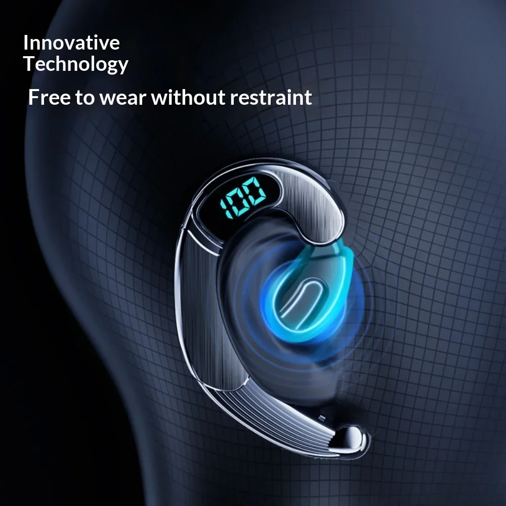 Single Earphone Wireless Bluetooth Headphones 2025 New Version High Appearance Value Noise Cancellation Ultra-Long Battery Life thumbnail 5