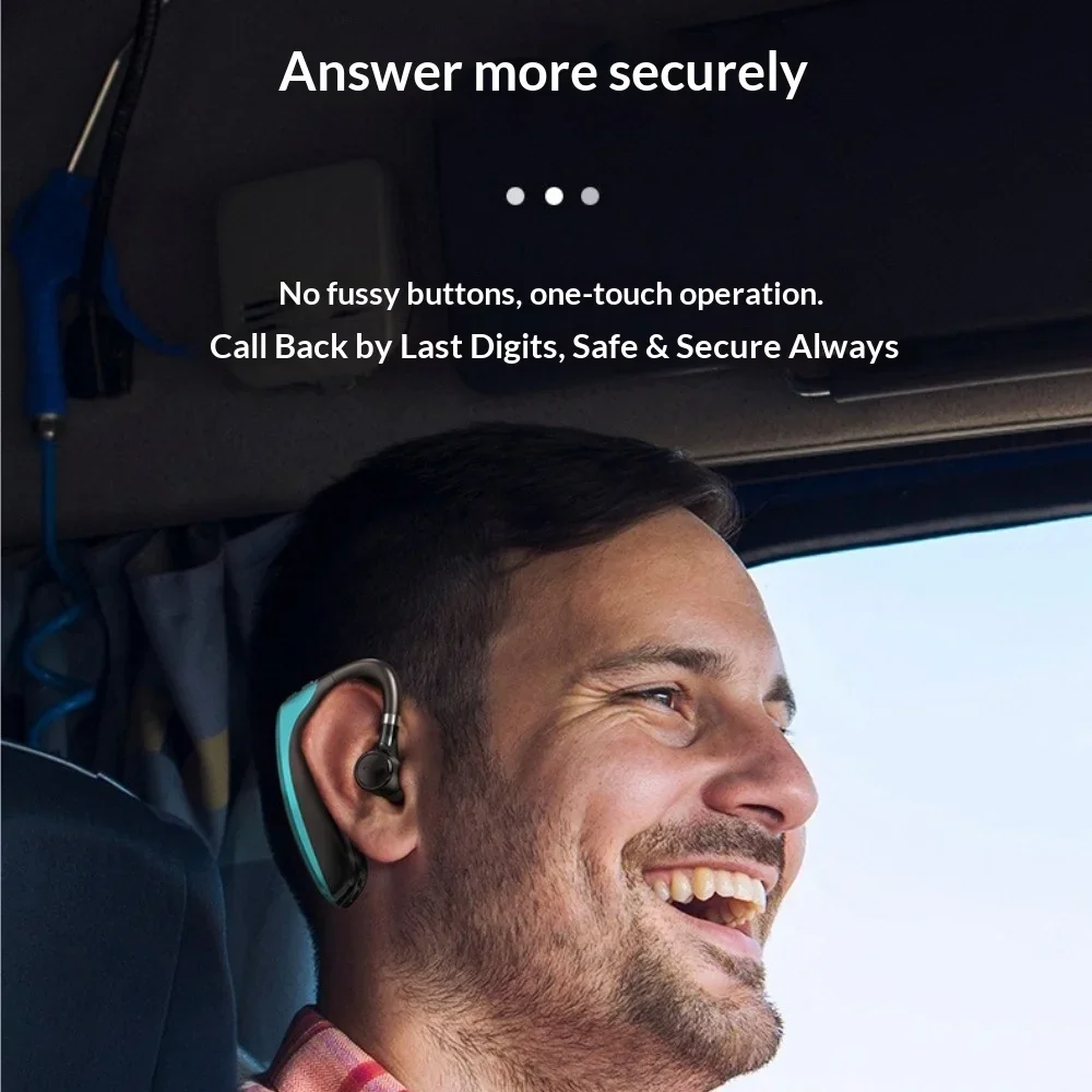 Single Earphone Wireless Bluetooth Headphones 2025 New Fashionable Lossless Sound Quality Noise Cancellation Ultra-Long Battery thumbnail 3