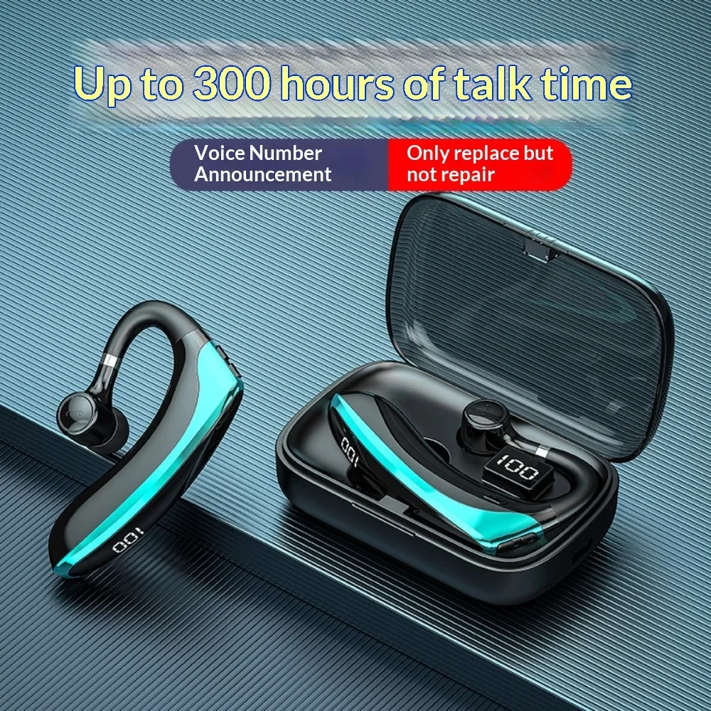 Single Earphone Wireless Bluetooth Headphones 2025 New Fashionable Lossless Sound Quality Noise Cancellation Ultra-Long Battery thumbnail 2
