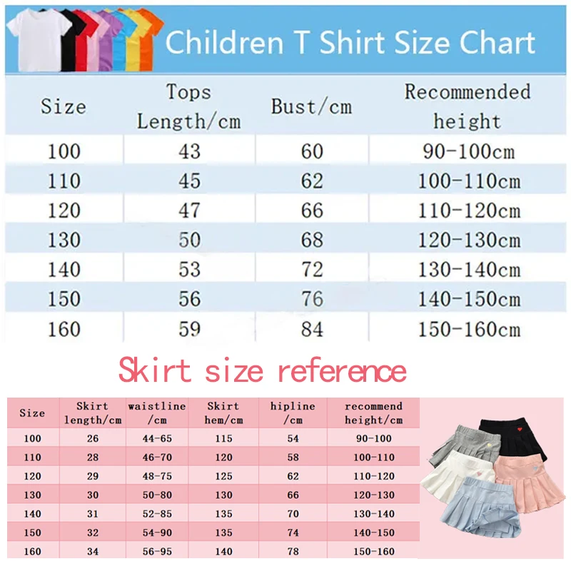 Fashion Sponge-Boby Square Pants T-shirt Shorts Pleated Skirt Set Cute Casual Wear Cartoon Summer Girls Birthday Clothes Gifts thumbnail 6