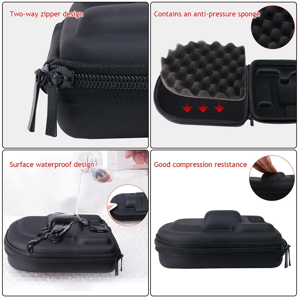 Portable Fishing Reel Bag Protective Case 16cm Waterproof Hard EVA Outdoor Cover Boxes For Baitcasting Wheel Pouch Tools Tackles thumbnail 4