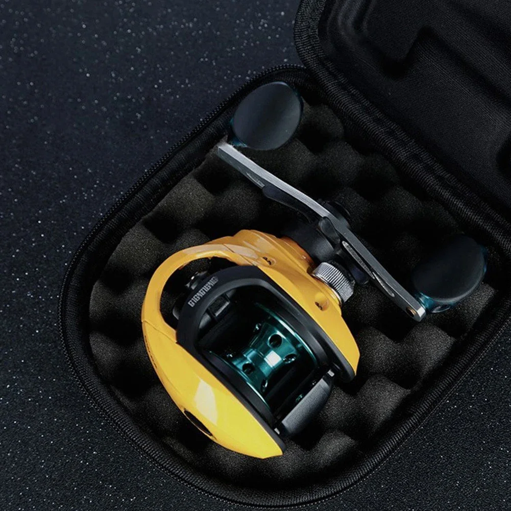 Portable Fishing Reel Bag Protective Case 16cm Waterproof Hard EVA Outdoor Cover Boxes For Baitcasting Wheel Pouch Tools Tackles thumbnail 2
