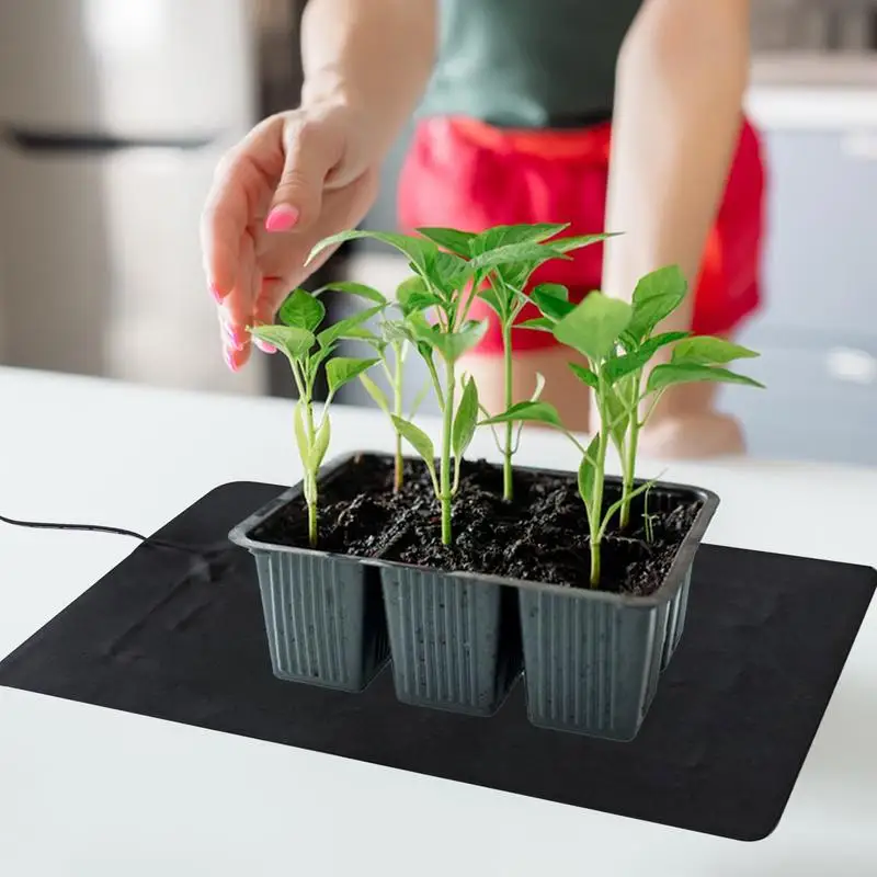 8.5W USB Seedling Heat Mats 3 Adjustable Temp Plant Heating Mats For Seed Starting Brewing Breeding Greenhouses thumbnail 5