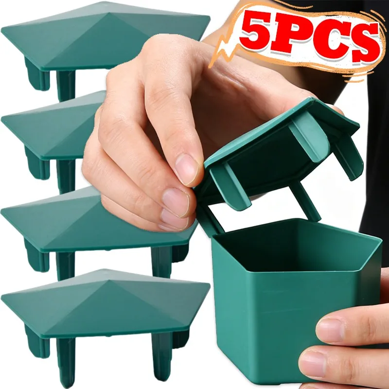 1/5x Slug Plastic Boxes Reusable Snails Catcher Tool Vegetable Fruits Home Garden Farm Patio Supplies Pest Control Supplies
