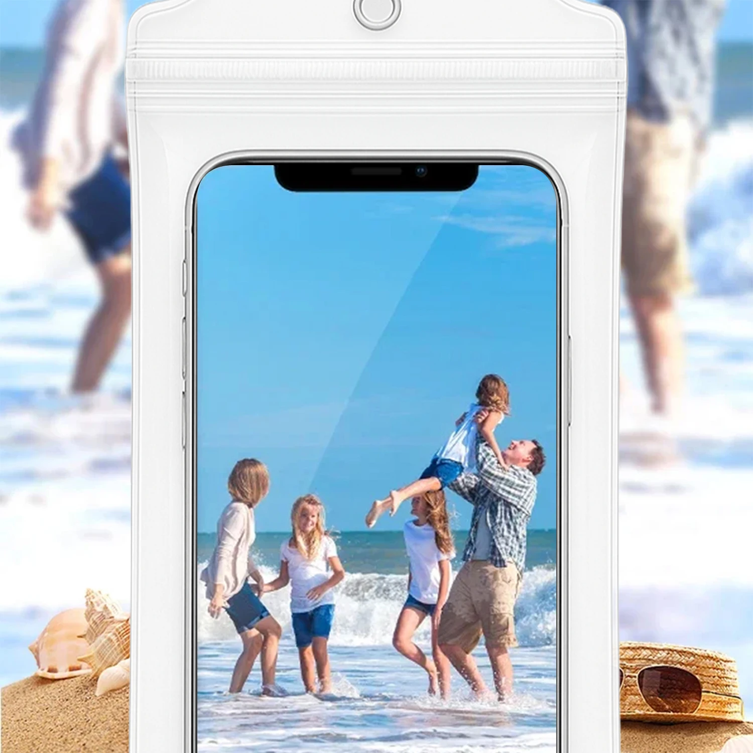 Waterproof Phone Case Bags Universal Underwater Protector for IPhone 17 16 Samsung Xiaomi Adjustable Secure Summer Beach Travel thumbnail 6