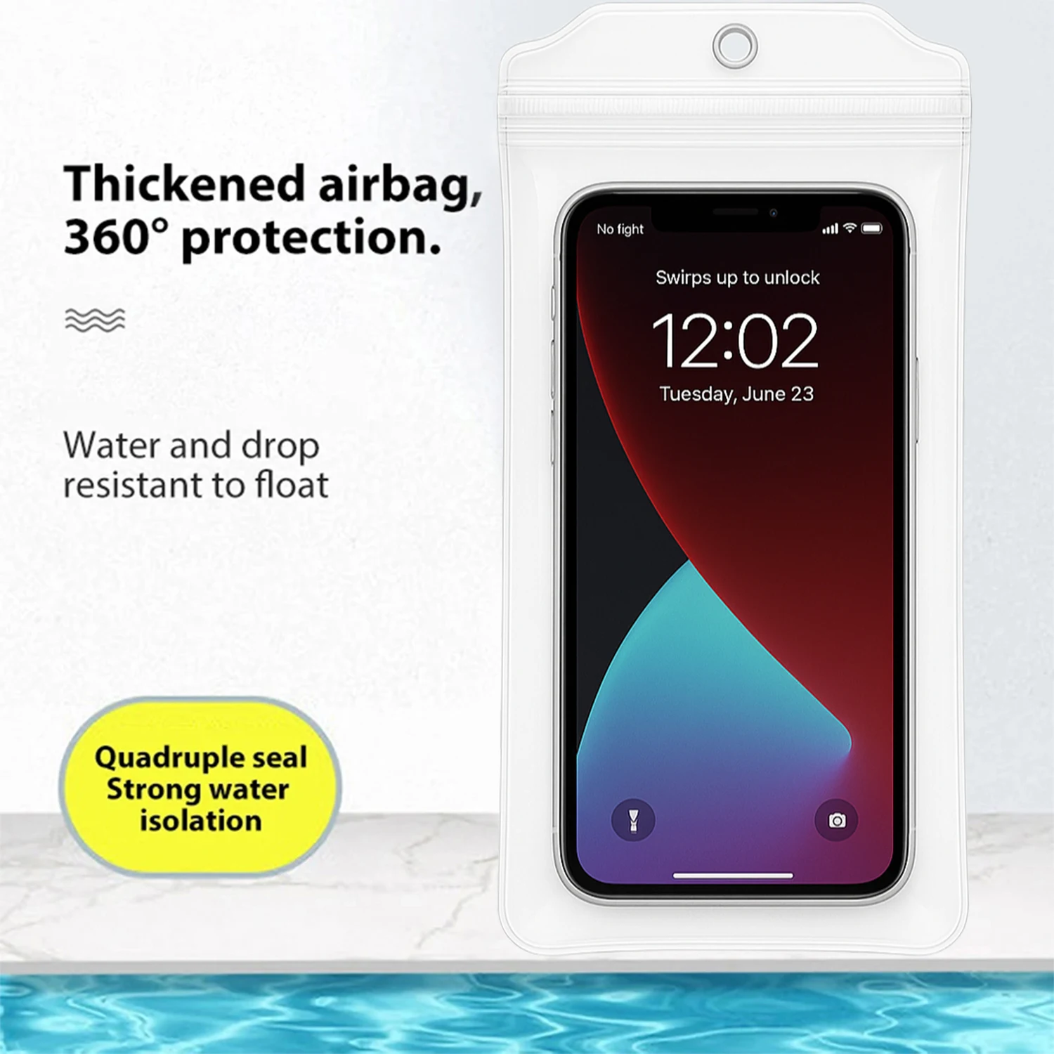 Waterproof Phone Case Bags Universal Underwater Protector for IPhone 17 16 Samsung Xiaomi Adjustable Secure Summer Beach Travel thumbnail 5
