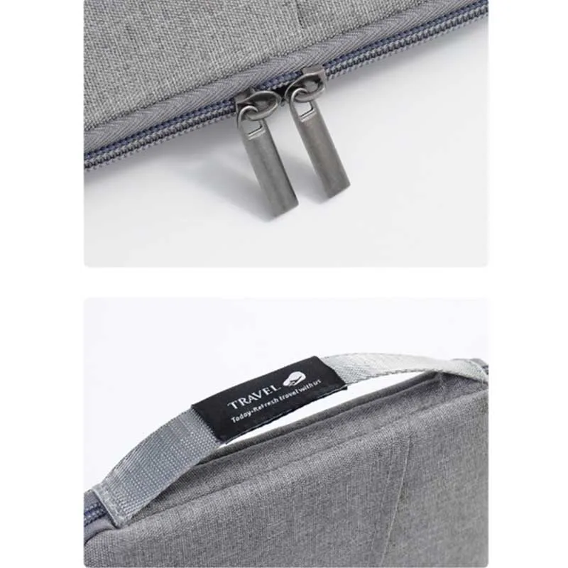 Travel Accessories Travel Wallet OX Cloth Ticket Holder Family Passport Holder Passport Protective Cover Zipper Document Case thumbnail 2